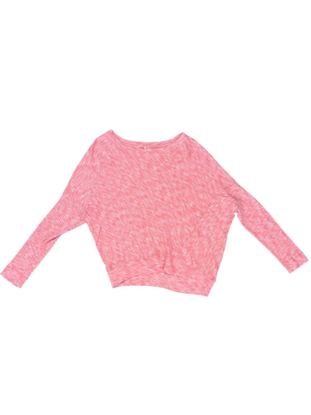 Anthropologie Damien Asymmetrical Womens M Coral Long Sleeve Sweater Lightweight
